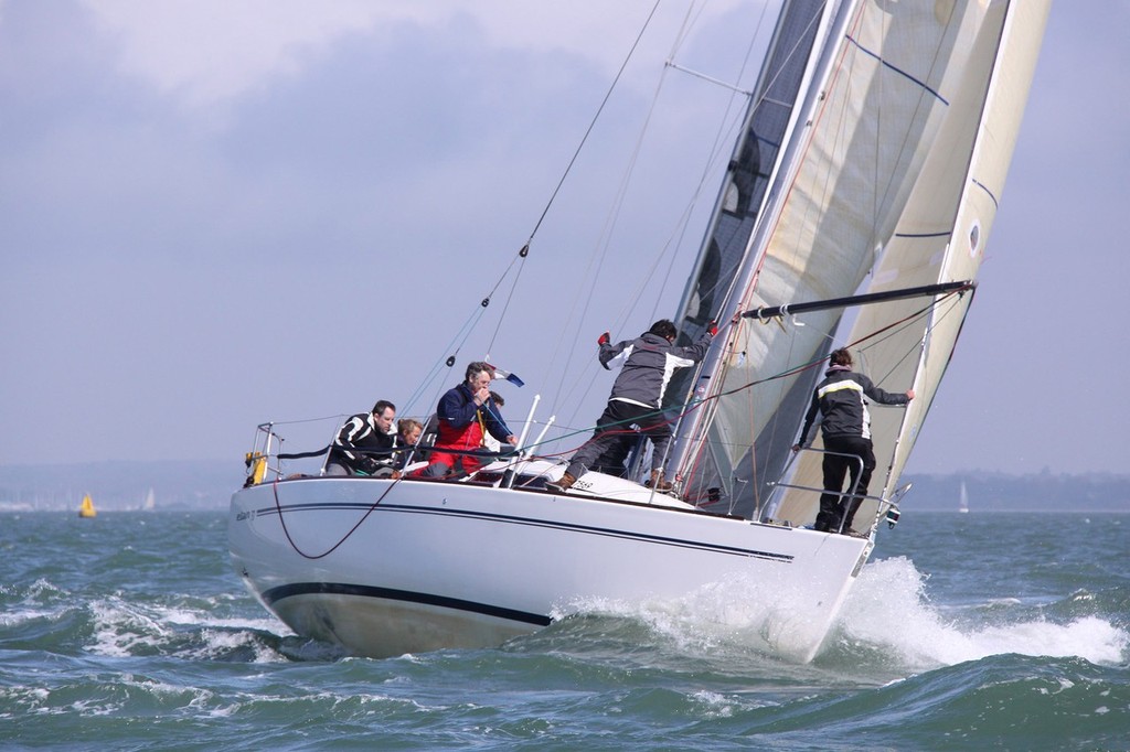 Elaine won IRC3 race - Warsash Spring Championship 2010 © Eddie Mays - copyright http://www.eddiemays.com